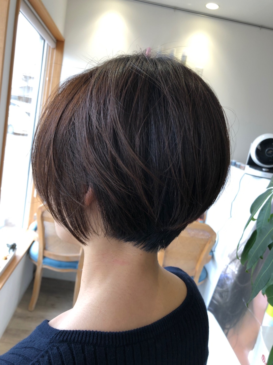 くびれのあるショートボブ 佐野市の美容室 Hair Salon Ray ヘアーサロン レイ